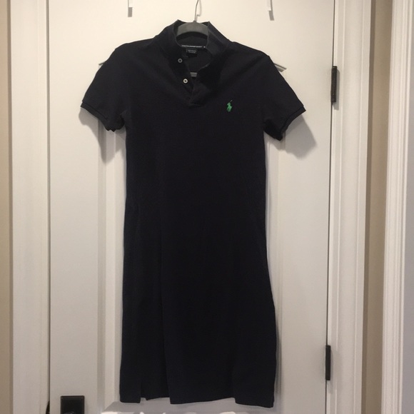 polo ralph lauren cotton mesh polo dress